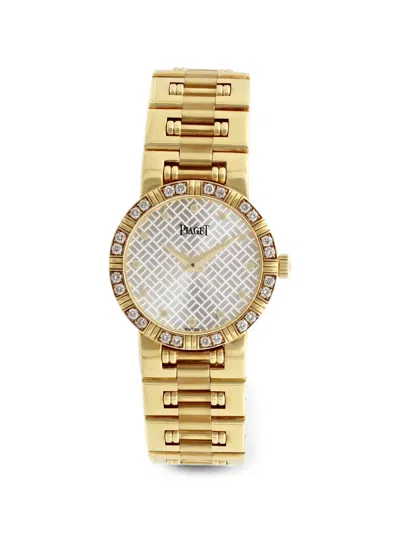 Pre-owned Piaget Dancer 23mm Watch In White