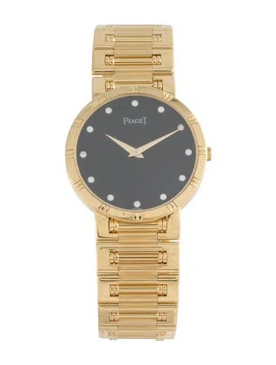 Pre-owned Piaget Dancer Onyx Watch, 31mm In Multicolor
