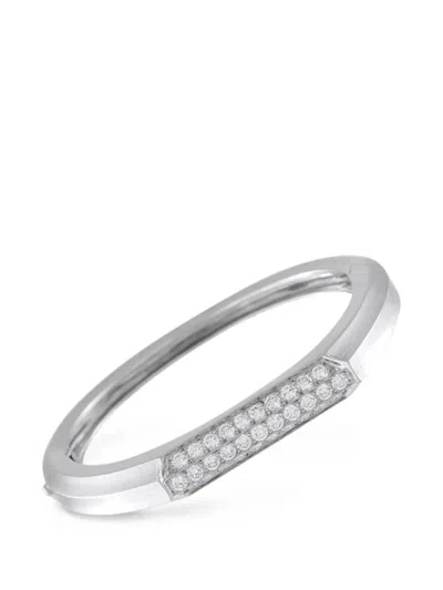 Pre-owned Piaget Diamond Bracelet In Silver