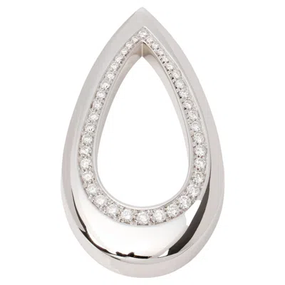 Pre-owned Piaget Diamond Pear Shaped Pendant In Multi