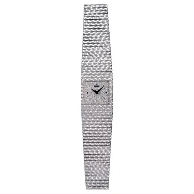 Pre-owned Piaget Emperador Watch In 18k White Gold, 1980s