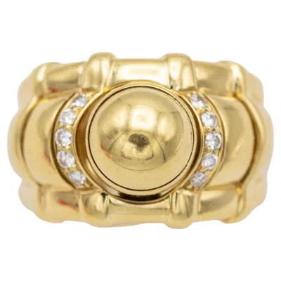 Pre-owned Piaget - Interchangeable Tangra Ring - 18 Karat Gold - Vintage Bombé - Diamonds In Multi