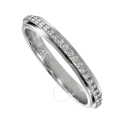 Piaget Ladies White Gold Possession Wedding Ring In Gray