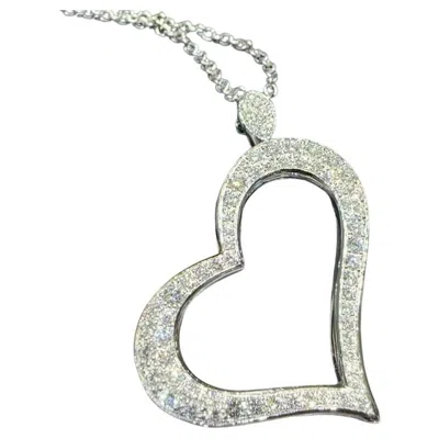 Pre-owned Piaget Limelight Geart Diamond Necklace 18k White Gold