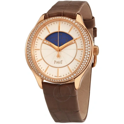 Piaget Limelight Stella 18kt Rose Gold Automatic Ladies Watch G0a40123 In Brown
