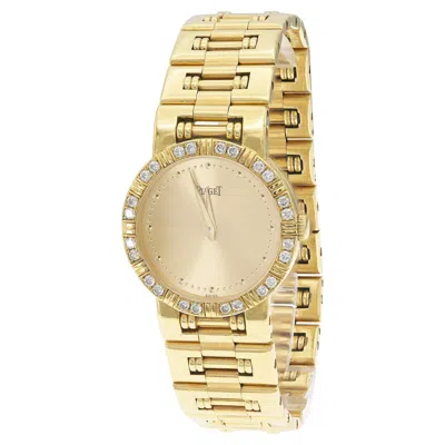 Pre-owned Piaget Mini Dancer Gold Watch With Diamonds In Multi