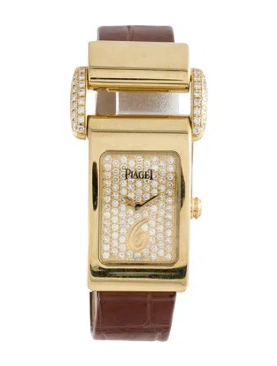 Pre-owned Piaget Miss Protocole Watch In Multi