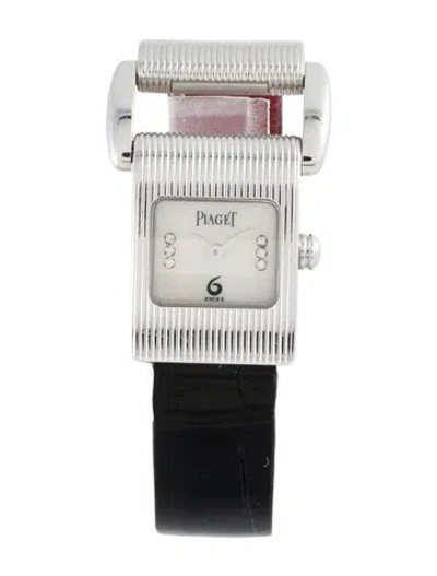 Pre-owned Piaget Miss Protocole Watch In Multi