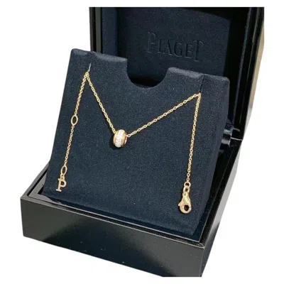 Pre-owned Piaget Pavé Diamonds 18kt Rrose Gold Possession Pendant Necklace In Multi