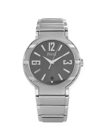 Pre-owned Piaget Polo 38mm Watch In Black