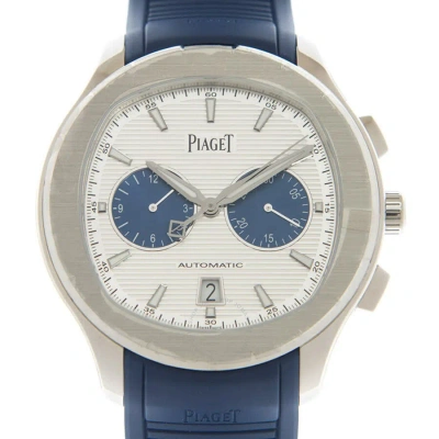 Piaget Polo Chronograph Automatic Silver Dial Men's Watch G0a46013 In Metallic