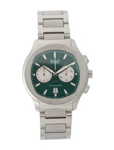 Pre-owned Piaget Polo Chronograph Watch, 42mm In Multi