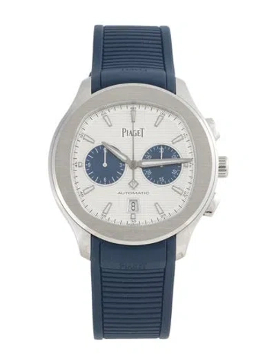 Pre-owned Piaget Polo Chronograph Watch In Multicolor