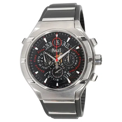 Pre-owned Piaget Polo Fortyfive Goa34002 Men's Watch In Ss/titanium In Multi