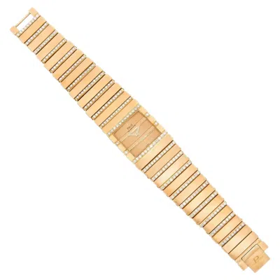 Pre-owned Piaget “polo” Gentlemen's Wristwatch In 18k Gold In Multi