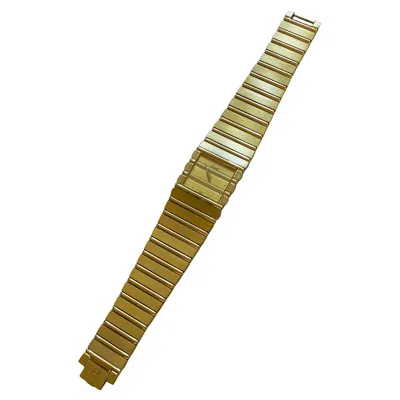 Pre-owned Piaget Polo Square 18k Yellow Gold Watch 7131 C701