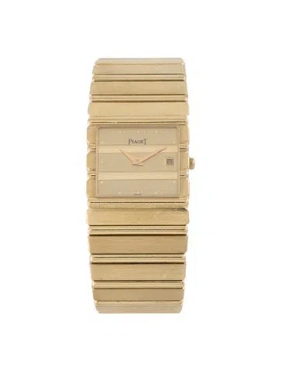 Pre-owned Piaget Polo Watch, 25mm In Multicolor