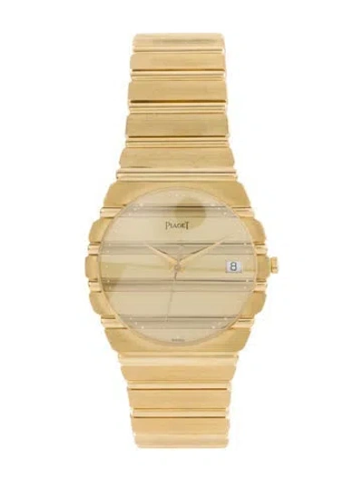 Pre-owned Piaget Polo Watch, 34mm In Multi