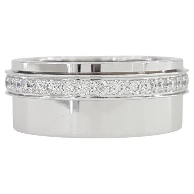 Pre-owned Piaget Possession 0.72 Ct Round Brilliant Cut Diamond 18k White Gold Full Circle
