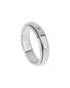 Piaget Possession 18k 0.02 Ct. Tw. Diamond Spinning Ring (authentic )