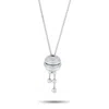 Piaget Possession 18k White Gold 1.04ct Diamond Lariat Necklace Pi18-081925 In Metallic