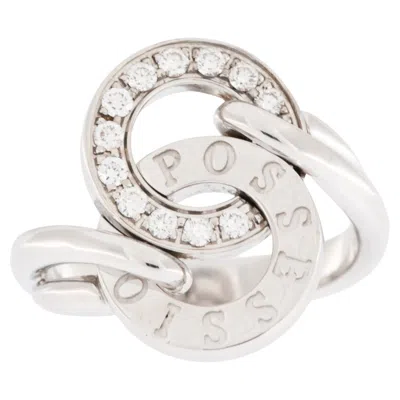 Pre-owned Piaget Possession 18karat White Gold Ring With Diamonds