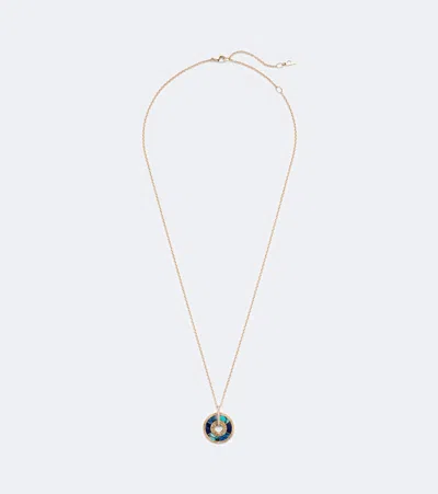Piaget Possession Decor Palace 18kt Rose Gold Pendant Necklace With Gemstones