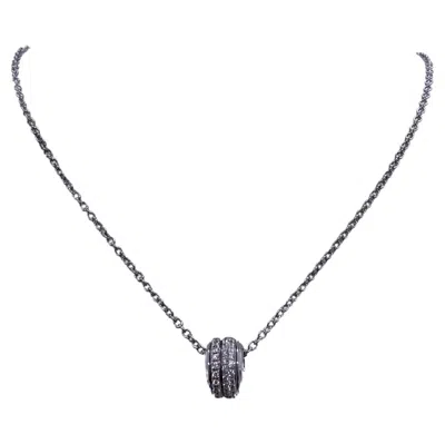 Pre-owned Piaget Possession Pendant Necklace 18k White Gold Pavé-set Brilliant-cut Diamond