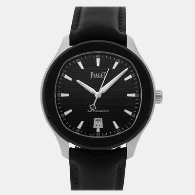 Pre-owned Piaget Polo S Limited Edition G0a42001 In Black