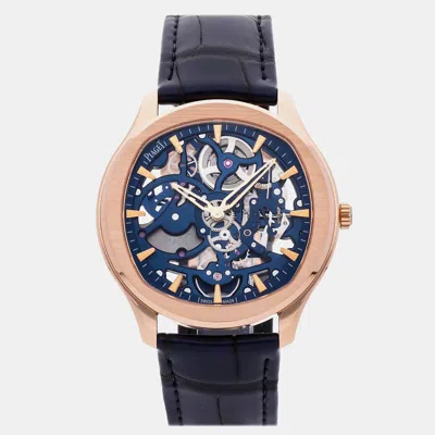 Pre-owned Piaget Polo Skeleton G0a46009