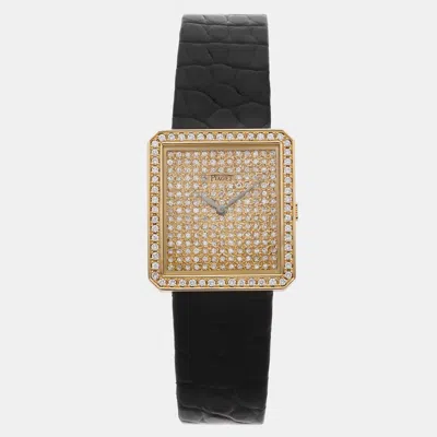 Pre-owned Piaget Protocole 91545 In Gold