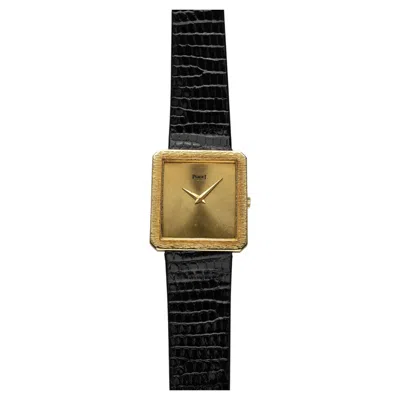 Pre-owned Piaget Protocole 9154 - Yellow Gold, Champagne Dial