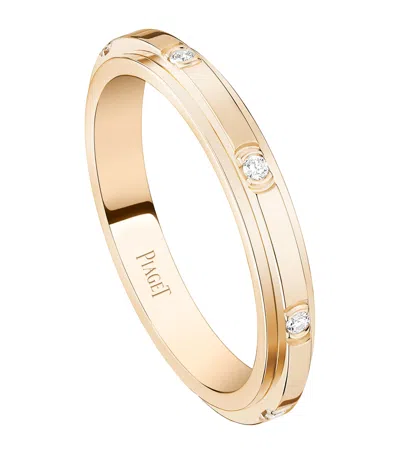 Piaget Rose Gold And 8 Diamonds Possession Ring