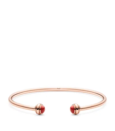 Piaget Rose Gold And Carnelian Possession Bangle
