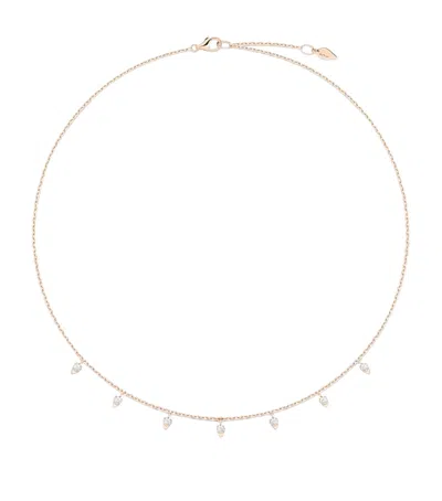 Piaget Rose Gold And Diamond Sunlight Choker Necklace