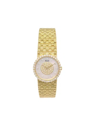 Pre-owned Piaget Tradition Manual-winding 28mm In Gold