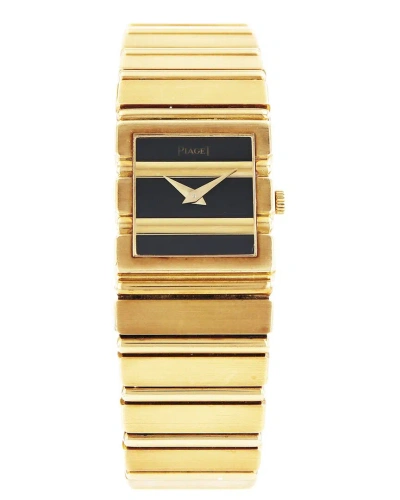 Piaget Unisex Polo Watch, Circa 1980 (authentic ) In Gold