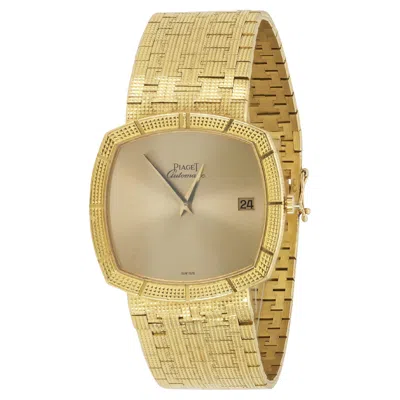 Pre-owned Piaget Vintage 1980s  Gold Watch In Multi