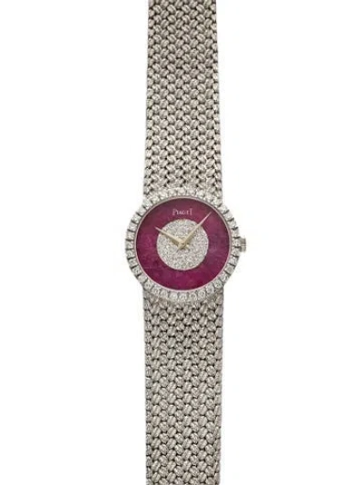 Pre-owned Piaget Vintage Watch, 24mm In Multi