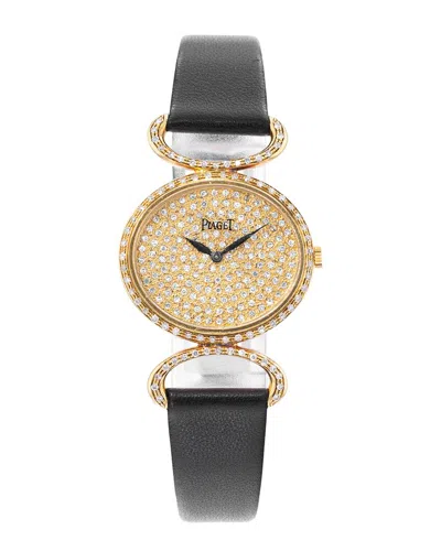 Pre-owned Piaget Women's Classique Diamond Watch, Circa 1975 (authentic Pre-loved)
