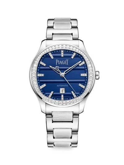 Piaget Women's  Polo Stainless Steel & 1.04 Tcw Diamond Signature Date Watch/36mm