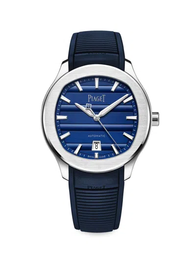 Piaget Women's Polo Stainless Steel & Rubber Strap Watch/42mm