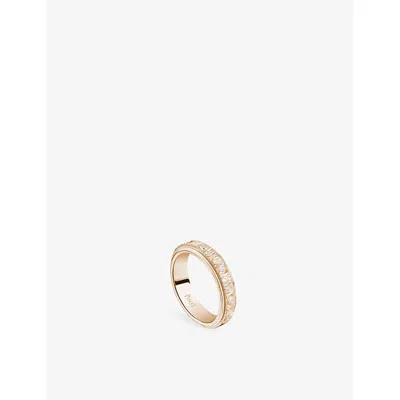 Piaget Womens Pink Gold Possession 18ct Rose-gold And 0.15ct Brilliant-cut Diamond Ring