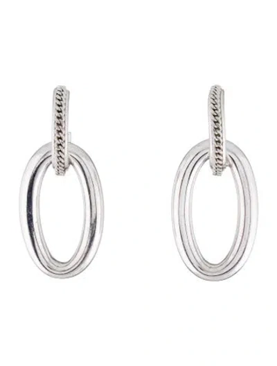 Pre-owned Pianegonda Drop Earrings In Multicolor
