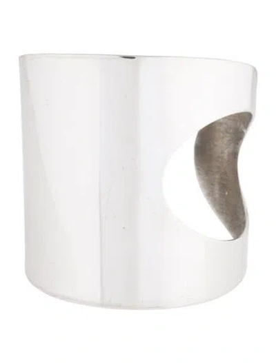 Pre-owned Pianegonda Oval Open Cuff, 7" In Multi