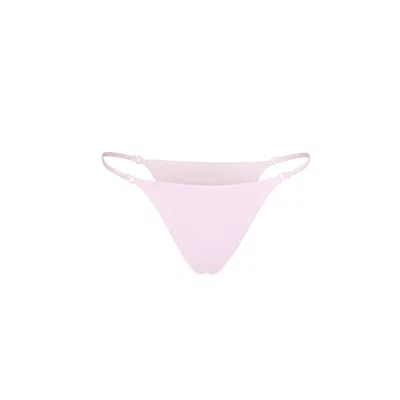 Pianella's Women's Romance O-ring Bikini Bottom – Light Pink In Multi