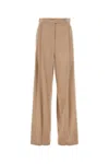 Pianoforte Antiqued Silk Satin Fiesta Wide Leg Pant