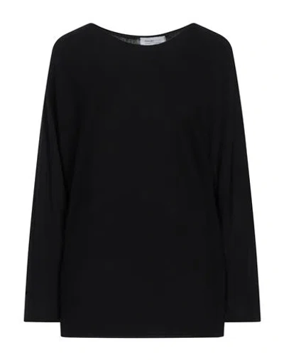 Pianurastudio Woman Sweater Black Size S Viscose, Elastane, Wool