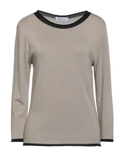 Pianurastudio Woman Sweater Khaki Size Xl Viscose, Acrylic, Elastane In Beige