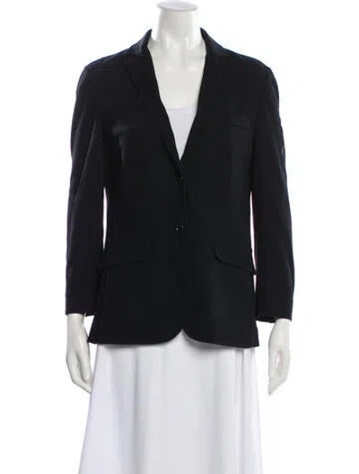 Pre-owned Piazza Sempione Blazer In Black